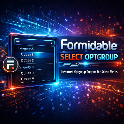 Formidable Select OptGroup icon