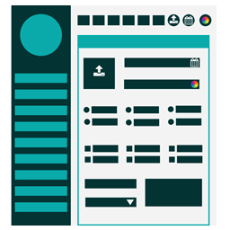 Frontend Dashboard Extra icon