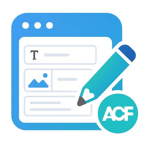 Frontend Editor ACF icon