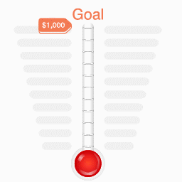 Fundraising Thermometer by CouponBirds icon