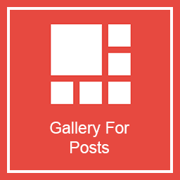 Gallery for Posts icon