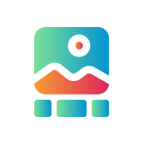Gallery with thumbnail slider icon
