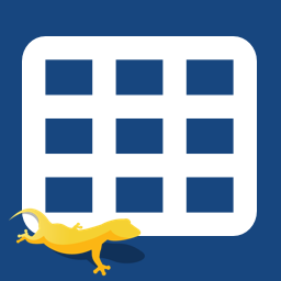 Gecko Grid Layout icon