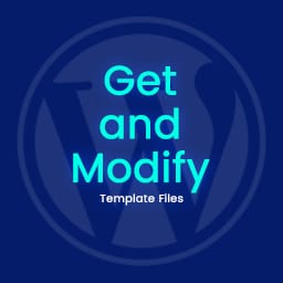Get and Modify Template Files icon