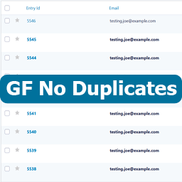 GF No Duplicates icon
