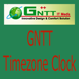 GNTT Timezone Clock icon