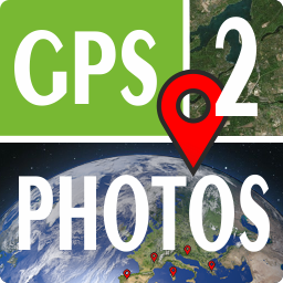 GPS 2 Photos icon