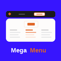 Gutenify Mega Menu icon