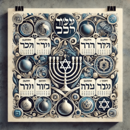 Jewish Hebrew date icon