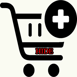 Hide Cart By Condition. icon