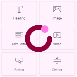 Hide Elementor Loading Panel icon