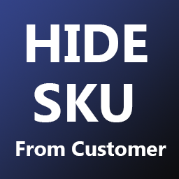 Hide SKU From Customer icon