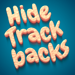 Hide Trackbacks icon