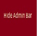 Hide Wp Admin Bar icon