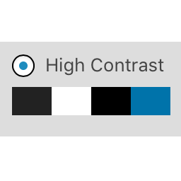 High Contrast Admin icon