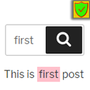 Highlight Searched Terms in Results icon