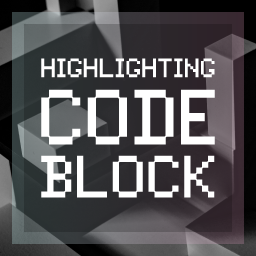 Highlighting Code Block icon