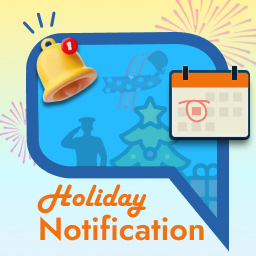 Holiday Notifications icon