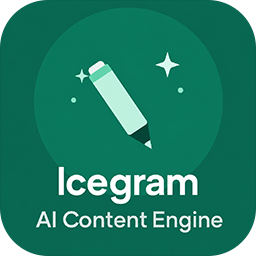 Icegram AI Content Engine – SEO & AEO Blog Generator icon