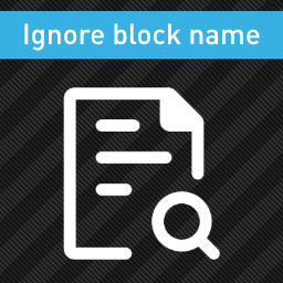 Ignore HTML and shortcodes in search icon