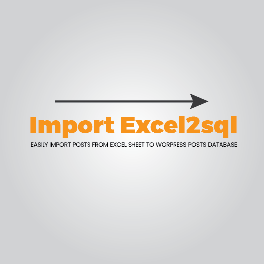 From Excel Sheet to WordPress posts database icon
