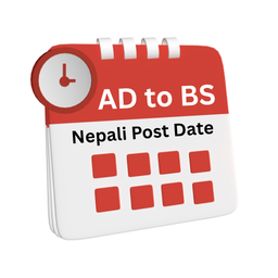 Indesign Nepali Post Date icon