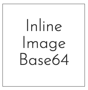 Inline Image Base64 – inline specific images into the HTML icon