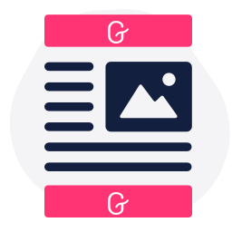 Insert Blocks Before or After Posts Content icon