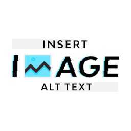 Insert Image Alt Text icon