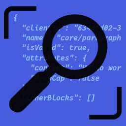 Inspect Block Data icon