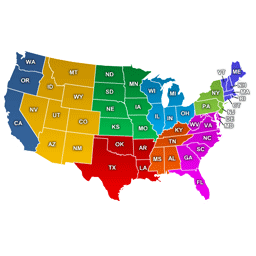 Interactive US Map – Create Clickable & Customizable U.S. Maps icon