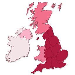 Interactive UK Regional Map icon
