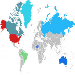 Interactive World Maps Clickable icon