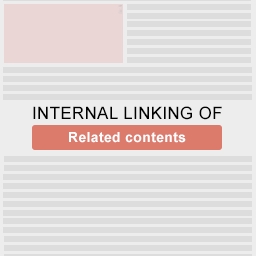 Internal Linking of Related Contents icon