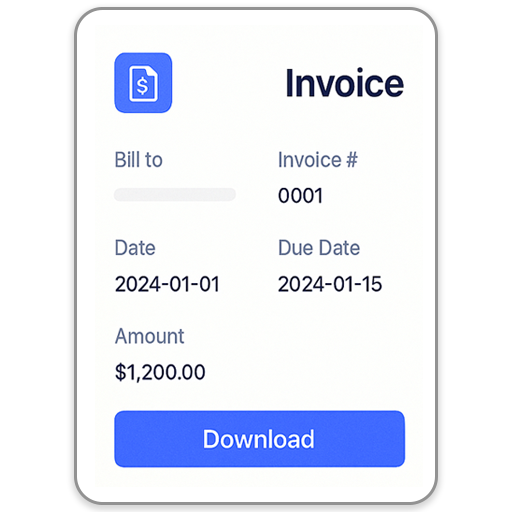 Simple Invoice Generator icon
