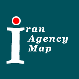Iran agency map icon