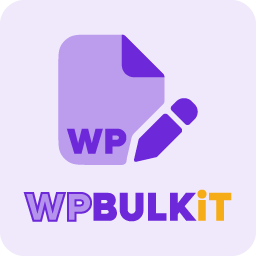 WPBULKiT – Bulk Edit WordPress Posts & Pages icon