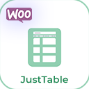 JustTables – WooCommerce Product Table icon