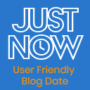 Just Now – User Friendly Date Time icon