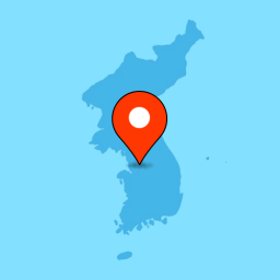 Korea Map icon