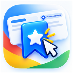 KudoMetrics Preferred Source Button for Google icon