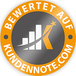 Kundennote.com Bewertungssiegel icon