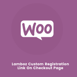 Lamboz Registration Link On Checkout Page icon