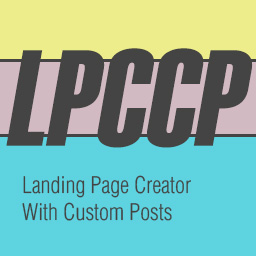 Landing Page Creator With Custom Posts icon