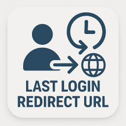Last Login Tracker & Redirect URL icon