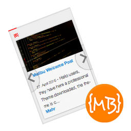 Melabu WP Latest Posts Slides icon