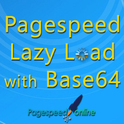 Lazy Load with Base64 for Pagespeed online icon
