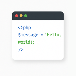 Light Code Block icon
