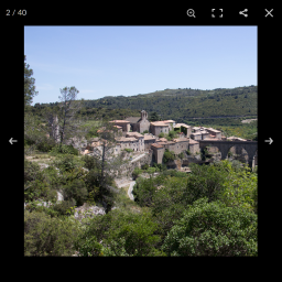Lightbox with PhotoSwipe icon