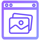 Image and Video Lightbox, Image PopUp icon